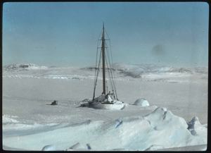 Image: Bowdoin In Winter Quarters, Baffin Land